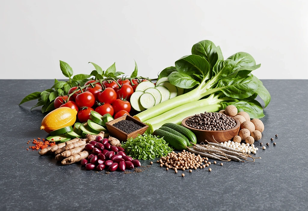 Gesunde Lebensmittel Auswahl