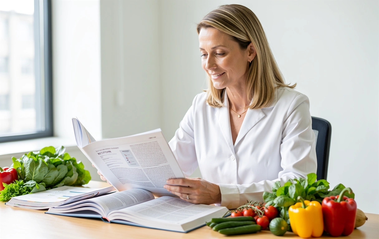 Wissenschaftliche Prüfung von Ernährungsplänen